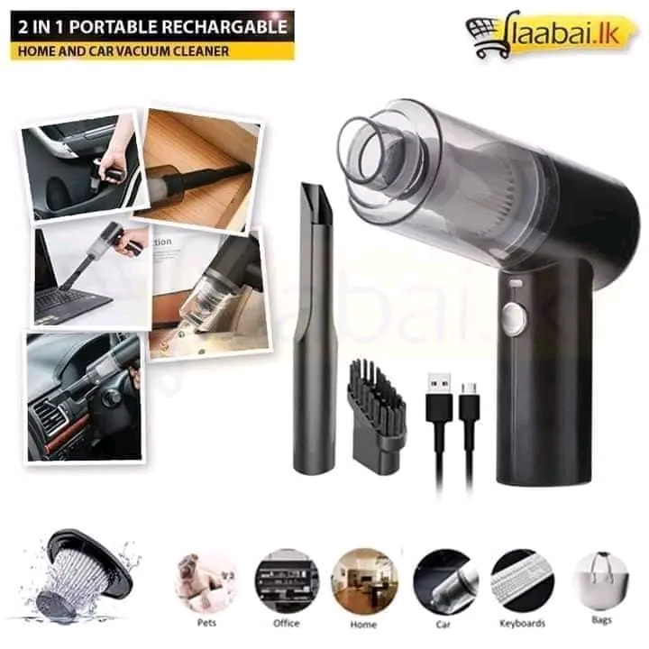 2 in 1 vacuum cleaner portable & Rechargeable