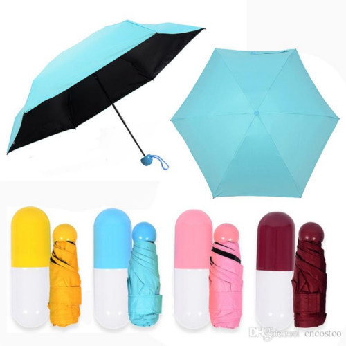 ☂️ Fashionable Cute Capsule Umbrella – Multicolor, ক্যাপসুল ছাতার প্রোডাক্ট ডিটেইলস |